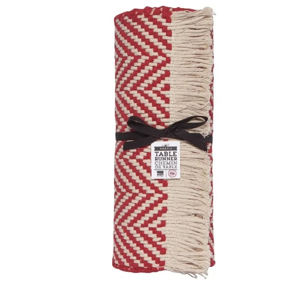 Harris Table Runner Chili Red NWT